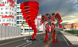 Poster Tornado Robot: futuristico Rob