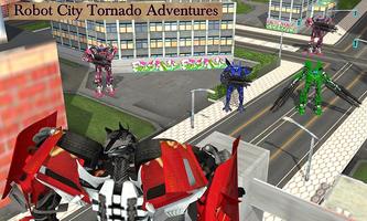 Tornado Robot: Wars Robot Futu screenshot 2