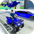 US Police limousine Car Transp biểu tượng