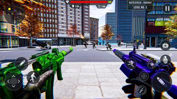 Modern FPS Gun Shooting Games پوسٹر