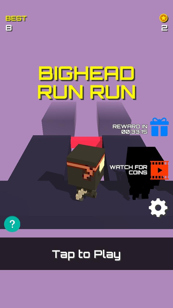 Big Head Run For Android Apk Download - how to get bighead roblox free