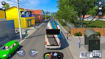 Drive Coach bus simulator 3D 海報
