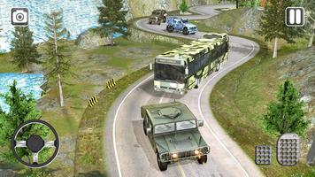 Army Coach Bus Simulator Game imagem de tela 1