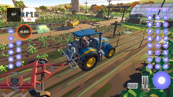 Landwirtschaft Traktor Spiel Screenshot 2