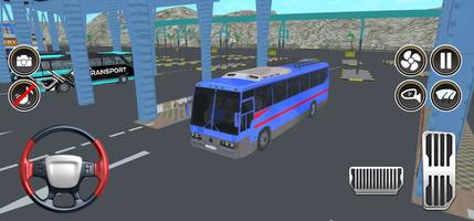 Luxury Bus Simulator Games capture d'écran 3