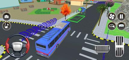 Luxury Bus Simulator Games capture d'écran 1