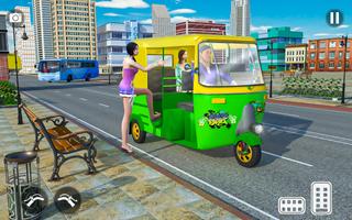 Auto Tuk Tuk Rickshaw Driving screenshot 3