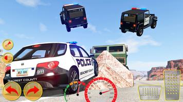 پوستر American Police Car Crash Sim