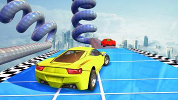 Crazy Ramp Stunts Free Car Driving Games 海報