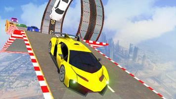 Crazy Ramp Stunts Free Car Driving Games Ekran Görüntüsü 3