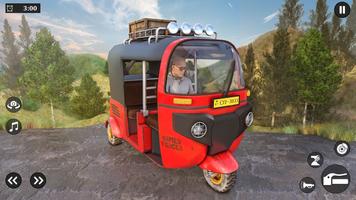Offroad Tuk Tuk Rickshaw Game скриншот 1