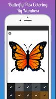 Butterfly Pics Color By Number capture d'écran 1