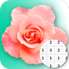 Flowers Pixel: Color By Number 图标