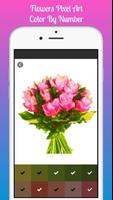 Flowers Pixel: Color By Number capture d'écran 3