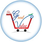 THE GREAT VALUE - Online Grocery Shopping App آئیکن