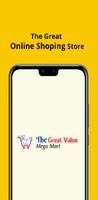 THE GREAT VALUE - Online Grocery Shopping App پوسٹر