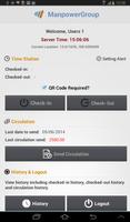 Manpower Mobile timesheet پوسٹر
