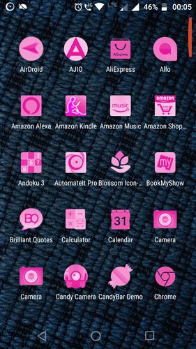 Blossom Pink Icon Pack Free For Android Apk Download