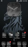 Tha_Black_Widget_Clock تصوير الشاشة 3