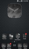 Tha_Black_Widget_Clock screenshot 1