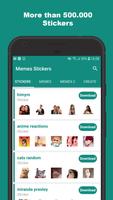 Animated stickers for WhatsApp poster