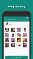 Animated stickers for WhatsApp تصوير الشاشة 1
