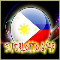 Super Lotto 6/49 Philippine - Divine the result Plakat