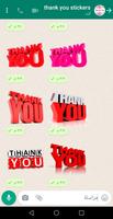 ThankYou Stickers for whatsApp ảnh chụp màn hình 1
