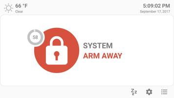 2 Schermata MQTT Alarm Control Panel