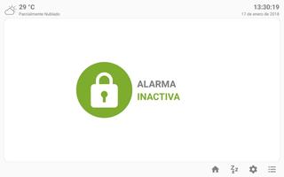 Panel de Control de Alarma MQTT Poster