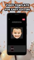 Add Face To Video: Funny Birthday Video Maker Screenshot 1