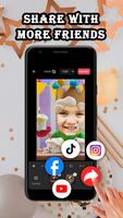 Add Face To Video: Funny Birthday Video Maker Screenshot 3