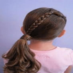 تسريحات شعر للاطفال بنات