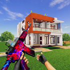 Smash house FPS Shooting game 图标