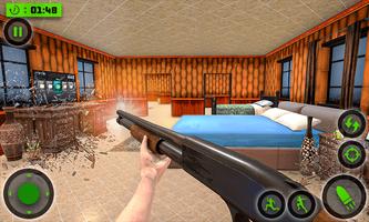 3 Schermata Smash house FPS Shooting game