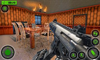 Smash house FPS Shooting game 截图 2