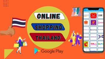 Online Thailand Shopping App Plakat