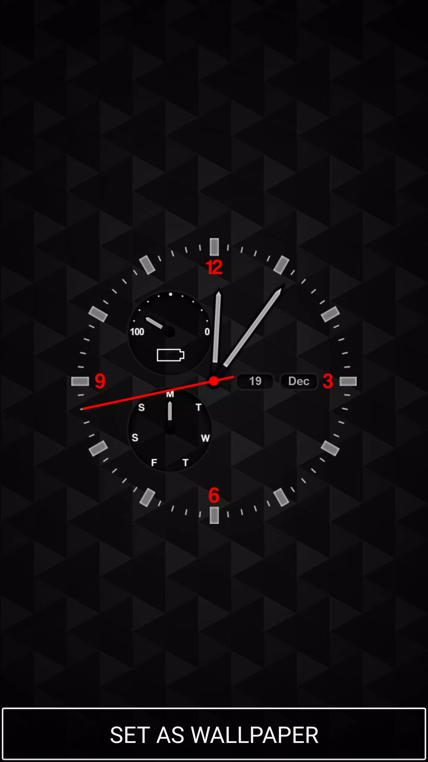 Uhr auf Bildschirm Kostenlos APK für Android herunterladen