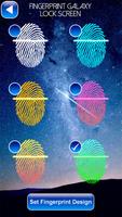 Fingerprint Galaxy Lock Screen اسکرین شاٹ 1