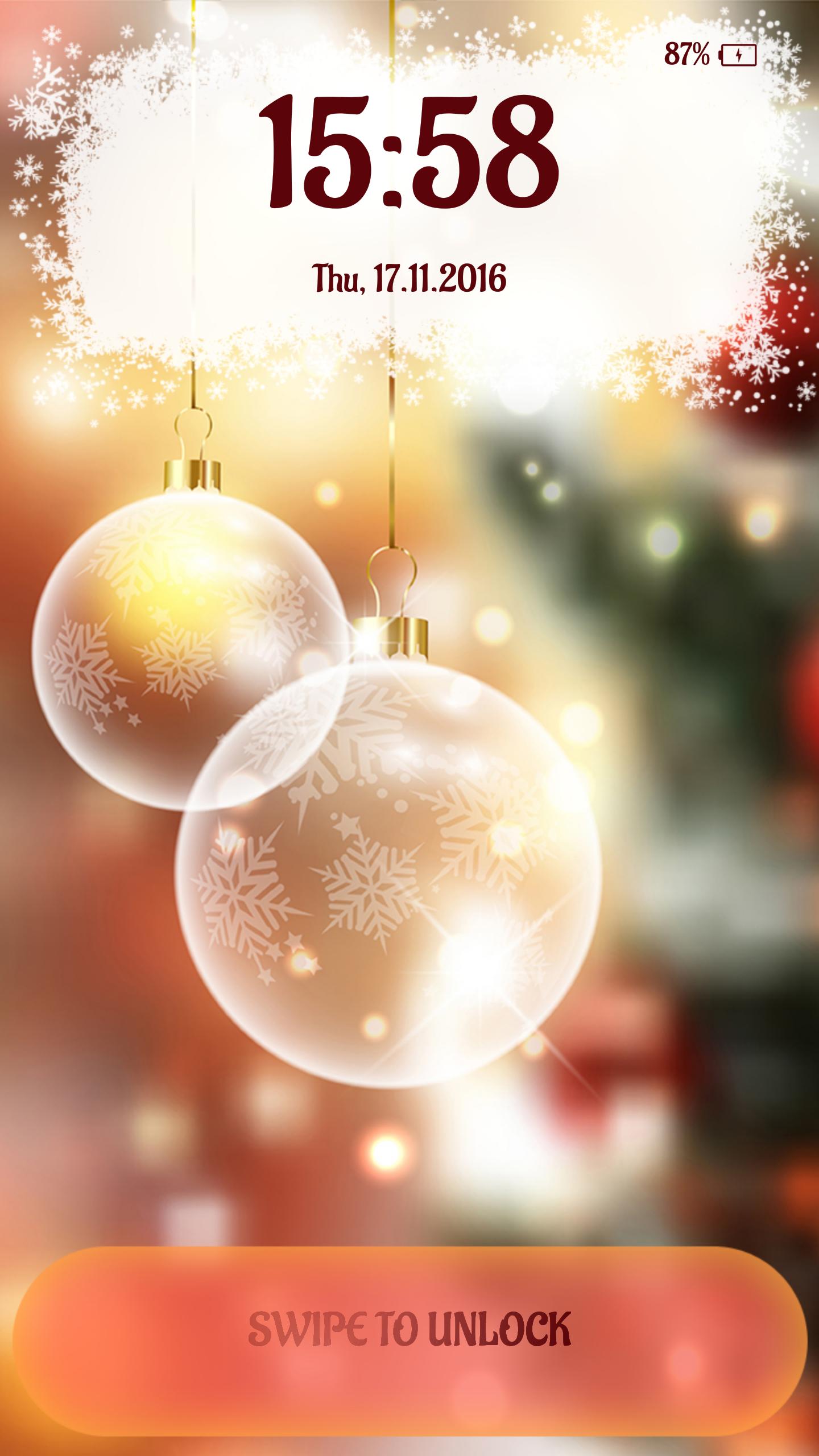 Android 用の ロック画面 クリスマス Apk をダウンロード