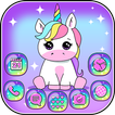 Pink Unicorn Theme Launcher