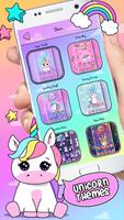 Pink Unicorn Theme Launcher screenshot 1