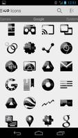 Tha Black Krom - Icon Pack imagem de tela 1