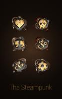 Tha Steampunk - Icon Pack capture d'écran 2