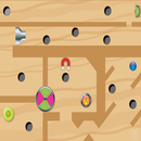 Reach the hole -Free labyrinth game APK