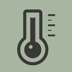 Das Thermometer -Digital- Zeichen