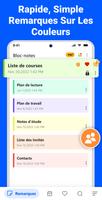 Notepad et listes de tâches capture d'écran 2