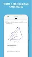 Math Form 2 Exams + Answers Ekran Görüntüsü 2