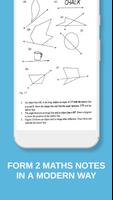 Form 2 Math Notes + Answers 스크린샷 1
