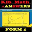 Form 1 KLB Math Notes+ Answers Zeichen
